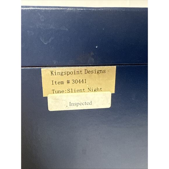 Kingspoint Design Egg With Butterflies Collection Music Box. Faux Marble Egg - Picture 11 of 12